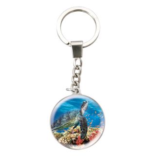 Obrázek z Klíčenka kulatá 3,2cm - mořská želva (24) 